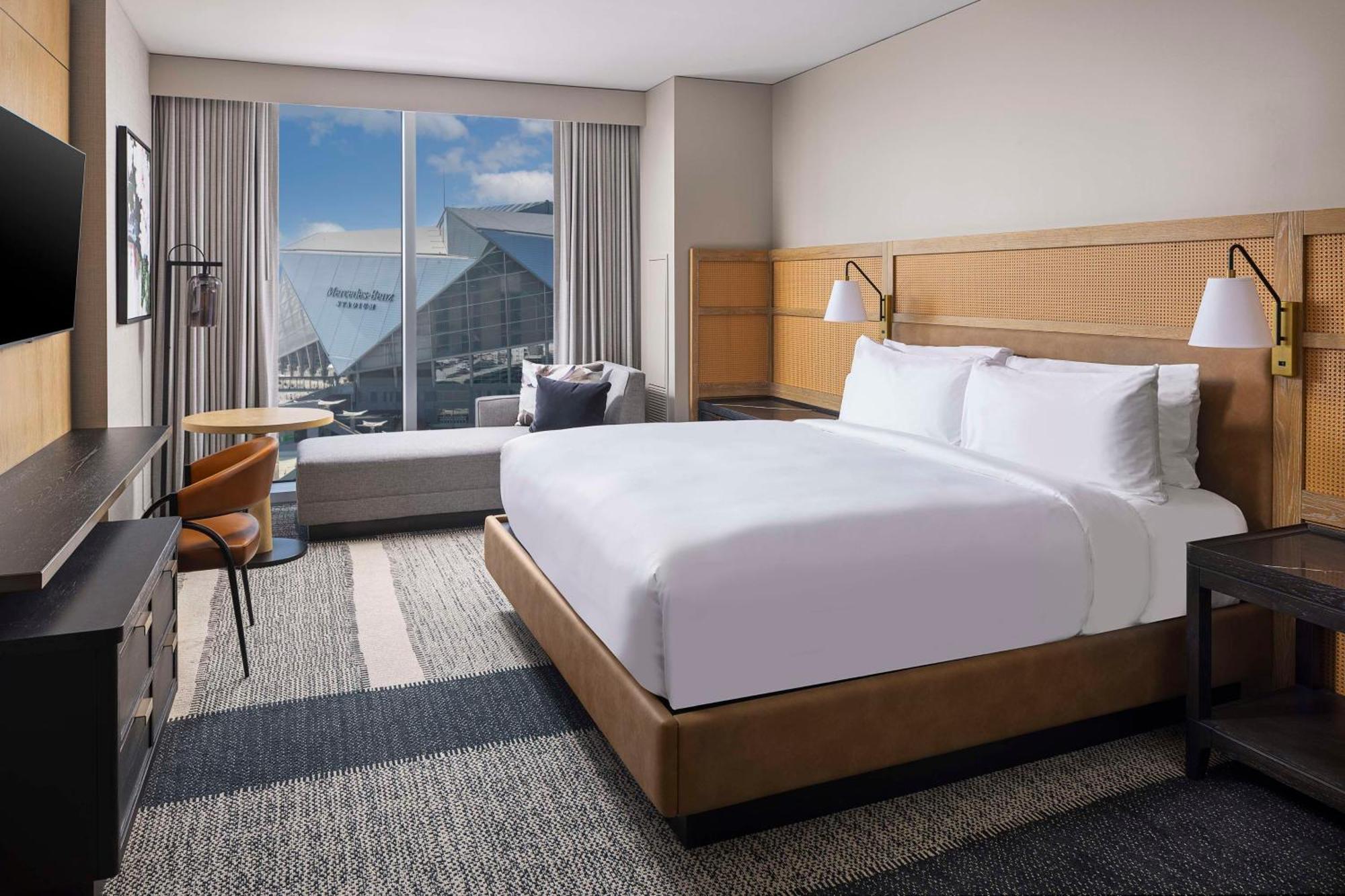 King Room Skyline Stadium View Hearing Accessible